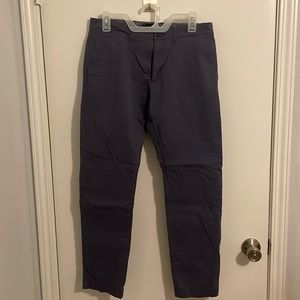 J Crew Navy 484 Slim-fit stretch chino pant New 30x30